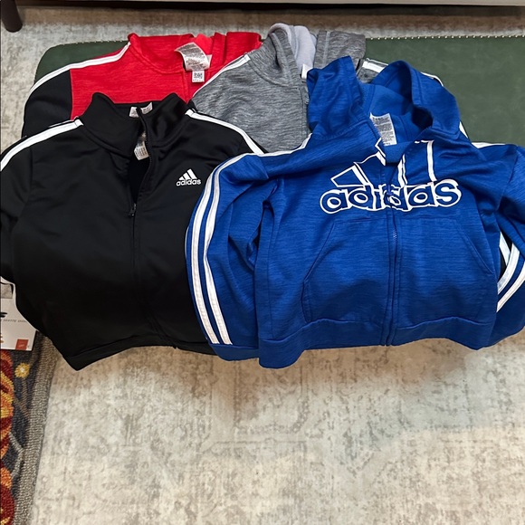 Four (4) different Adidas Zip-Up Jackets for
Youth sports or every day wear - Picture 8 of 8